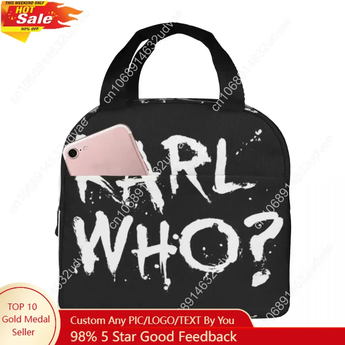Women'S Karl Bags - Bolsa Térmica Portátil de Lona para