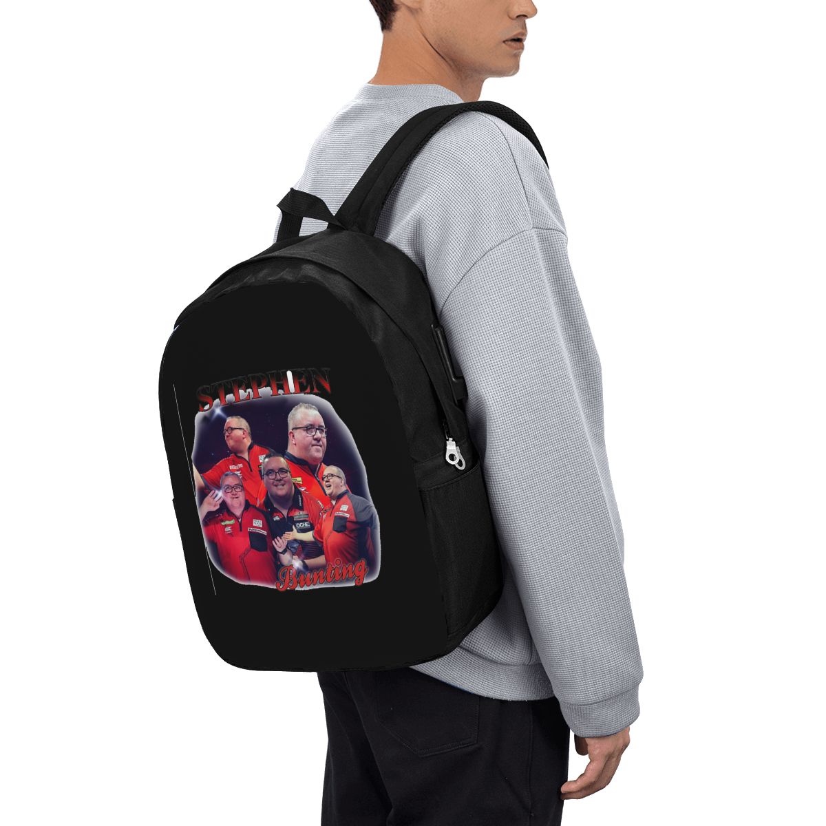 Women Bags For Laptop - Mochila Stephen Bunting Bootleg para Viagem,