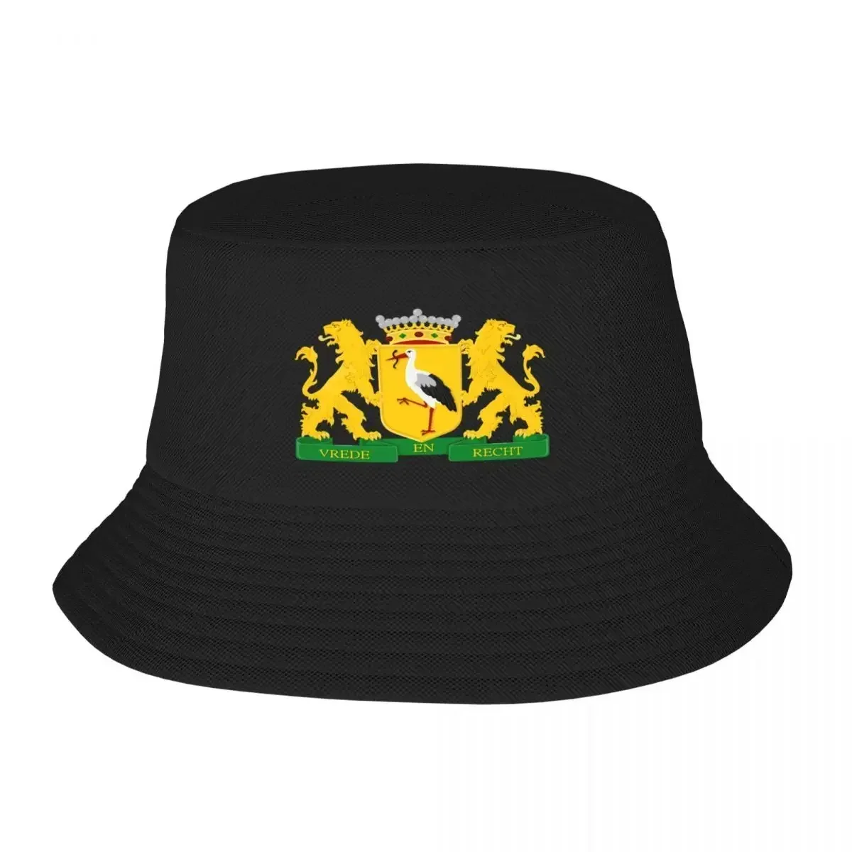 Women Bags Netherlands - Novo Boné Bucket com Brasão de