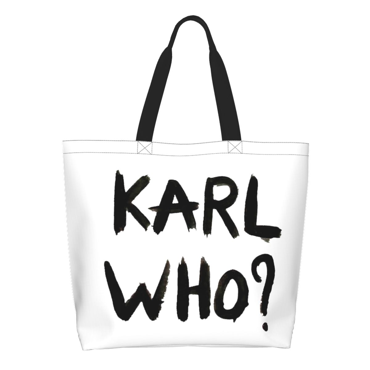 Women'S Karl Bags - Custom Canvas Mercearia sacola de compras