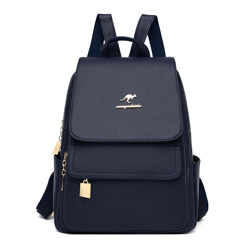 Women Bags White - Mochila de couro de alta qualidade