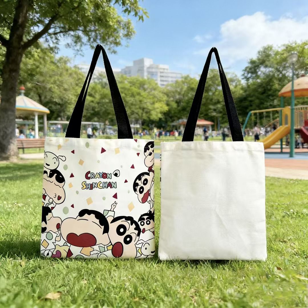 Women Bags Medium Size - Nova Bolsa Sacola de Lona Crayon