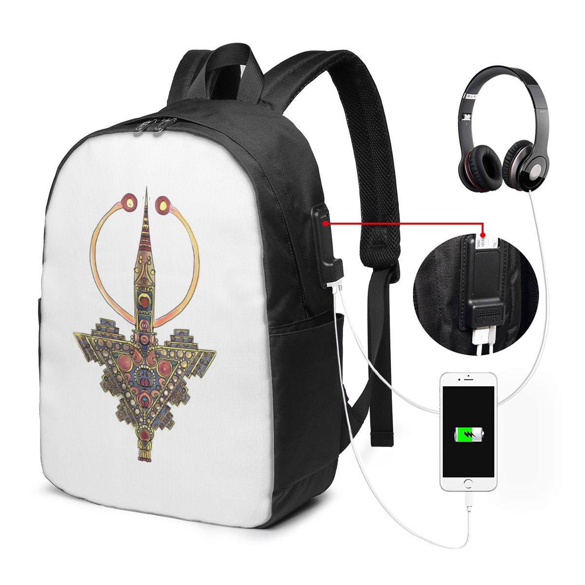 Women Bags For Women - Kabyle Jewelry Amazigh Morocco Mochila de