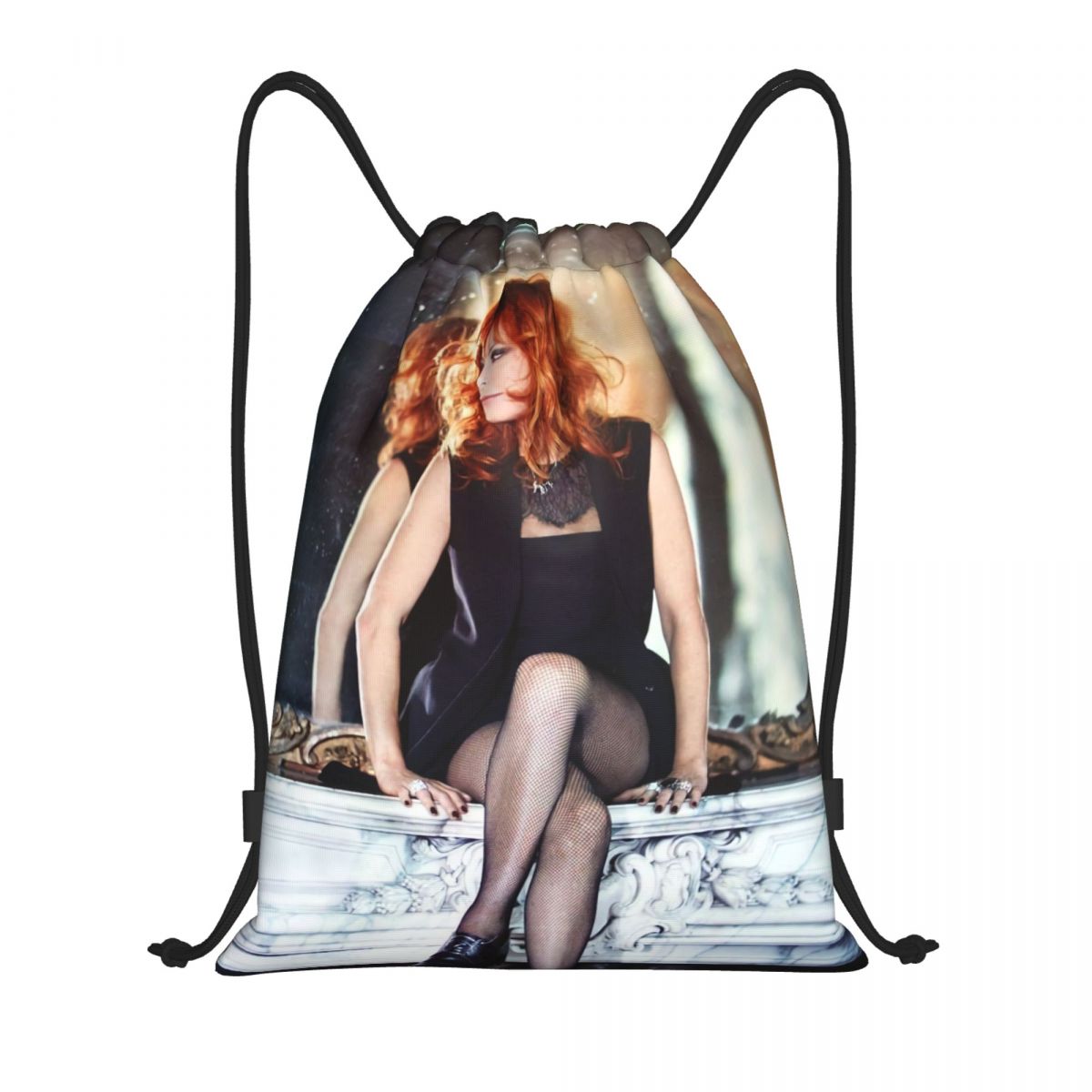 Women Bags Farmers - Linda Mylene Farmer Mochila com cordão