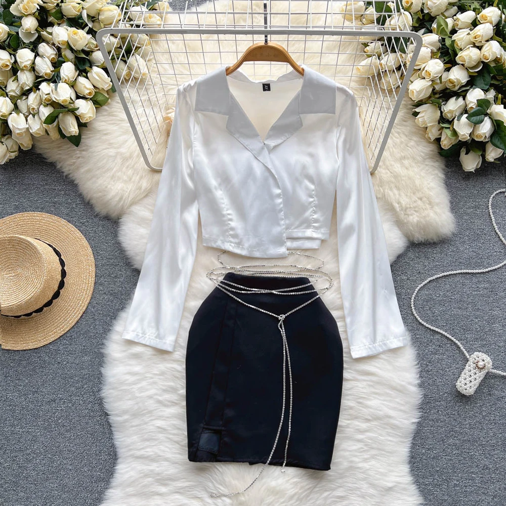 Women Bags White - Conjunto de 2 Peças de Moda: