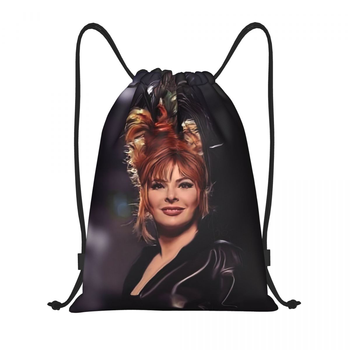 Women Bags Farmers - Pretty Mylene Farmer Mochila com cordão