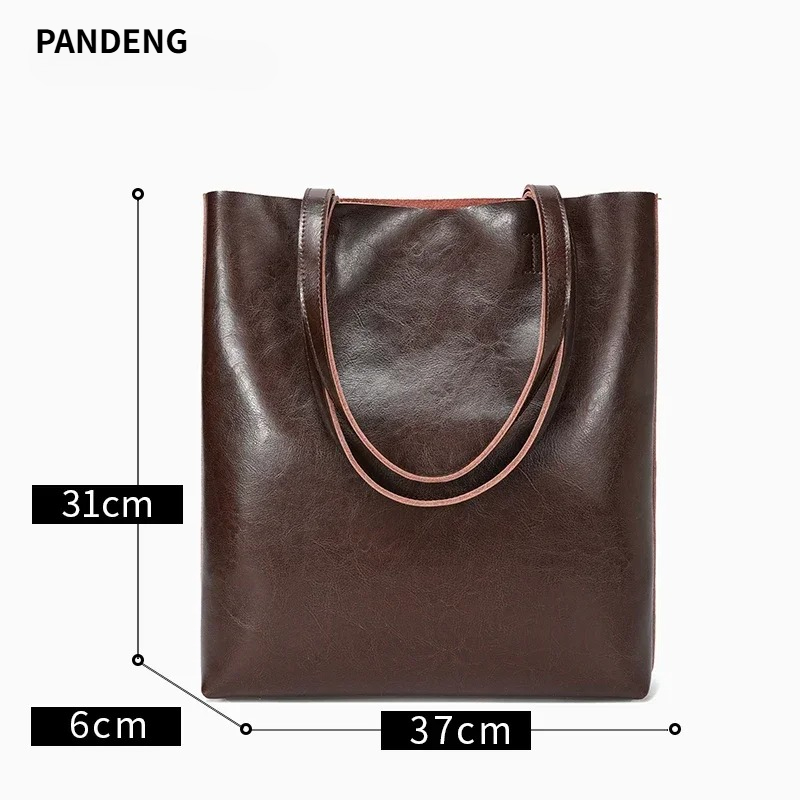 Bolsas Femininas de Couro Natu - Women Hand Bags For Office avaliação e preço