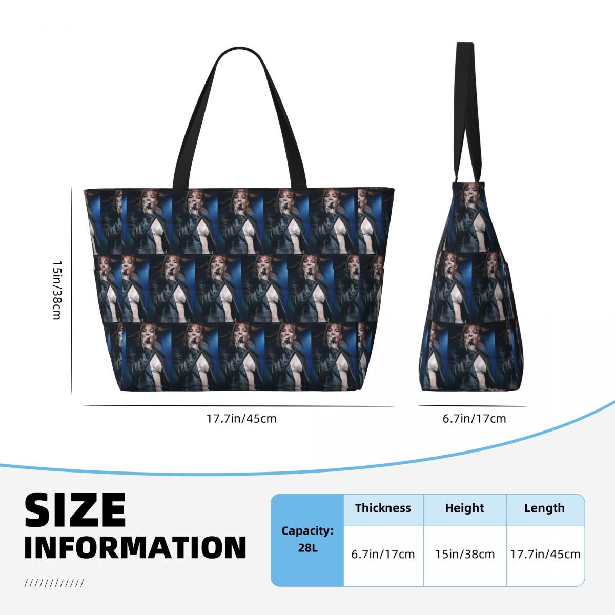 Mylene Farmer Beach Tote Bag S - Women Bags Farmers avaliação e preço