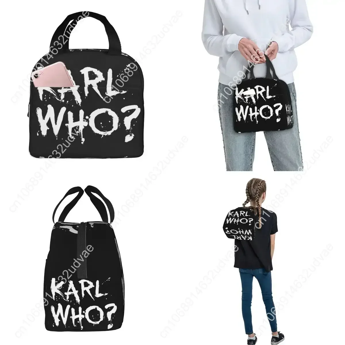 Bolsa Térmica Portátil de Lona - Women'S Karl Bags avaliação e preço