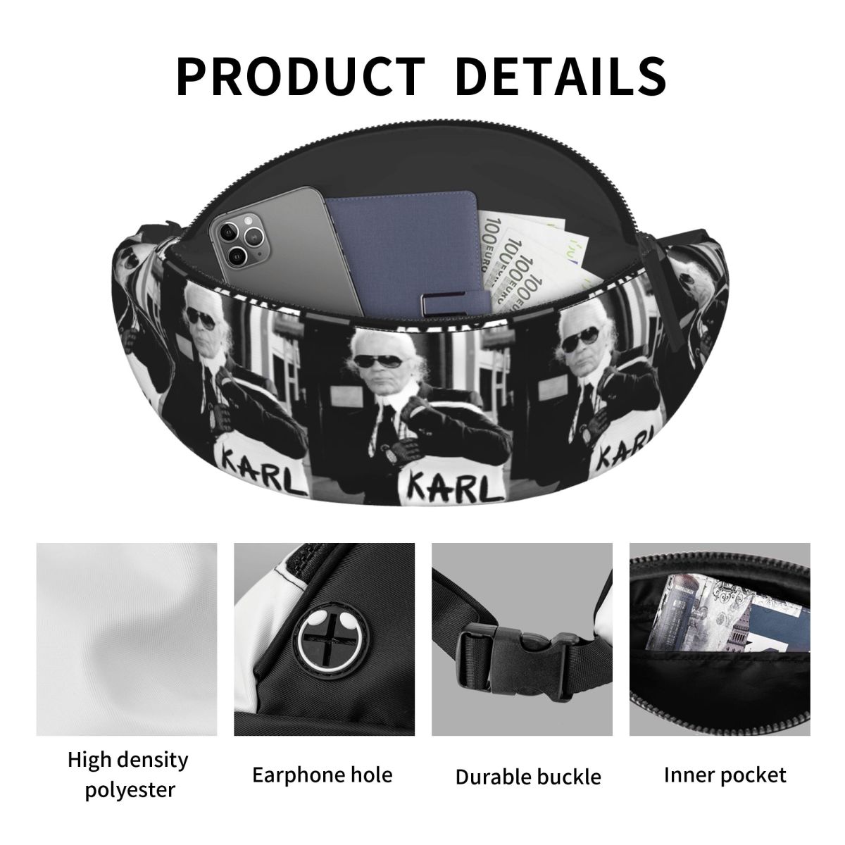 Karl Who Bolsa de cintura para - Women'S Karl Bags avaliação e preço