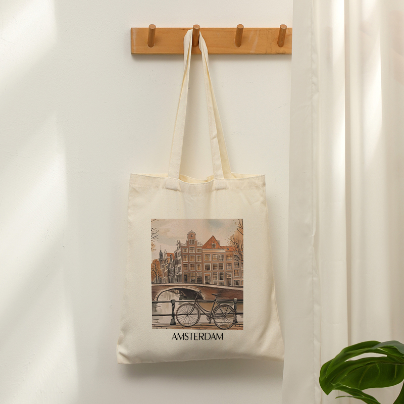 Bolsa de lona durável com padr - Women Bags Netherlands avaliação e preço