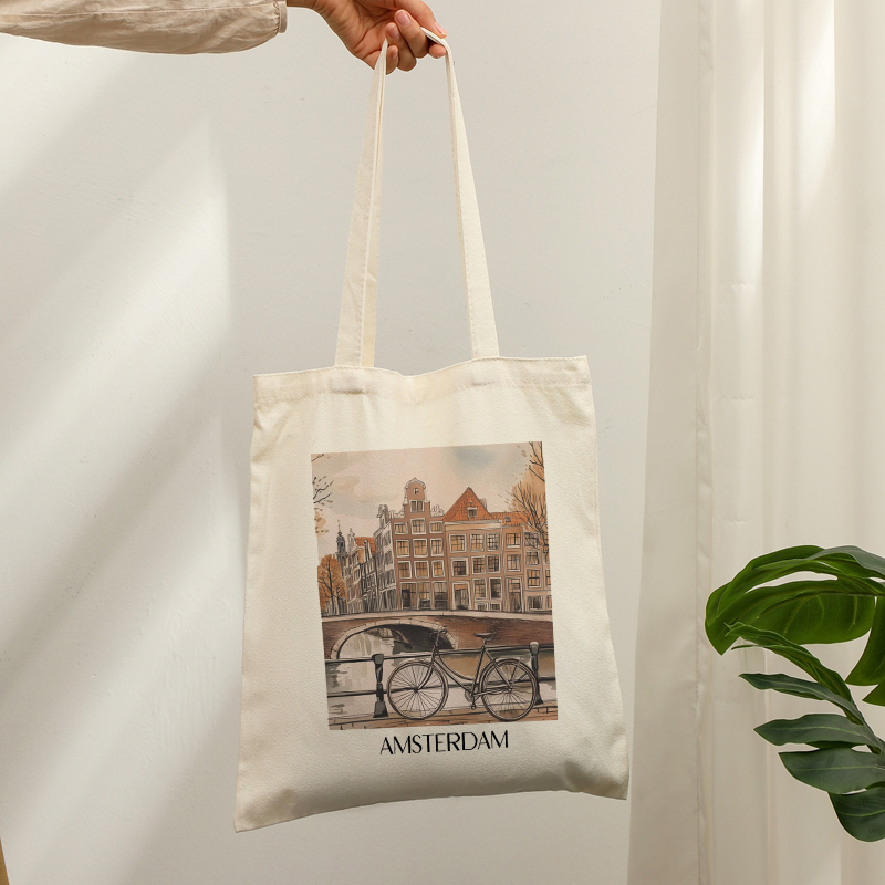 Bolsa de lona durável com padr - Women Bags Netherlands avaliação e preço