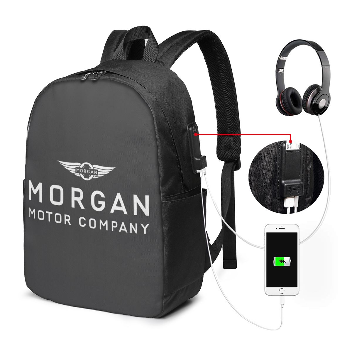 Mochila Morgan Motor Car Compa - Women Bags For Laptop avaliação e preço