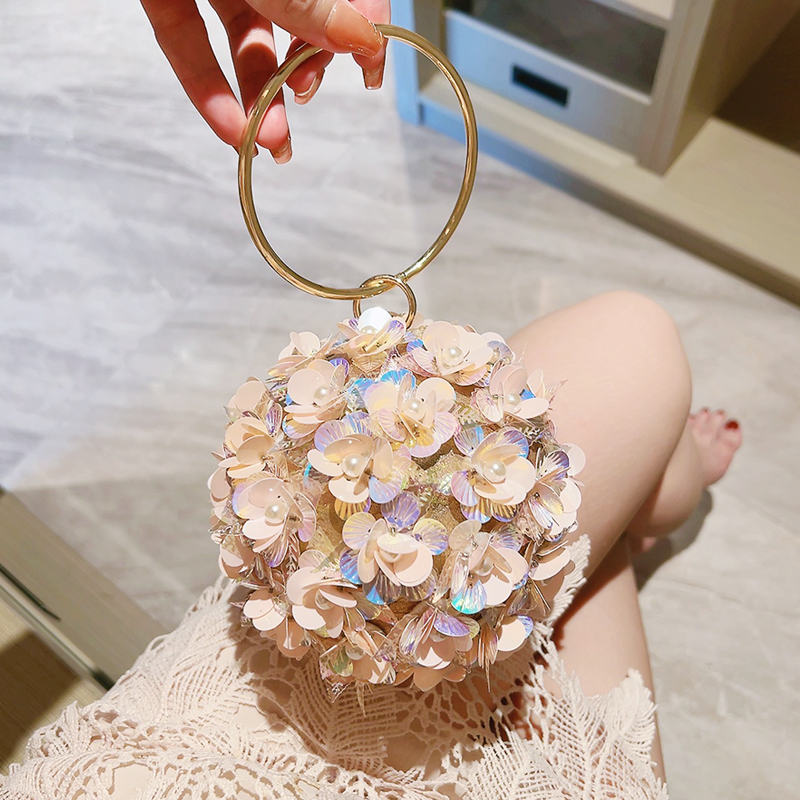 Mini bolsa de noite com flores - Women'S Evening Bags avaliação e preço