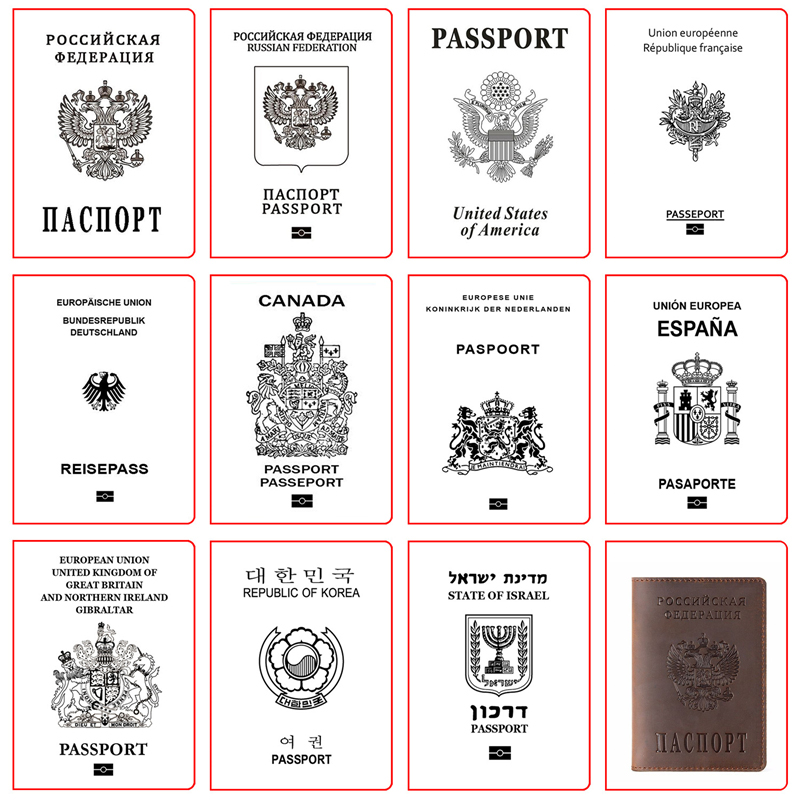 Capa de passaporte de couro ge - Women Bags Netherlands avaliação e preço