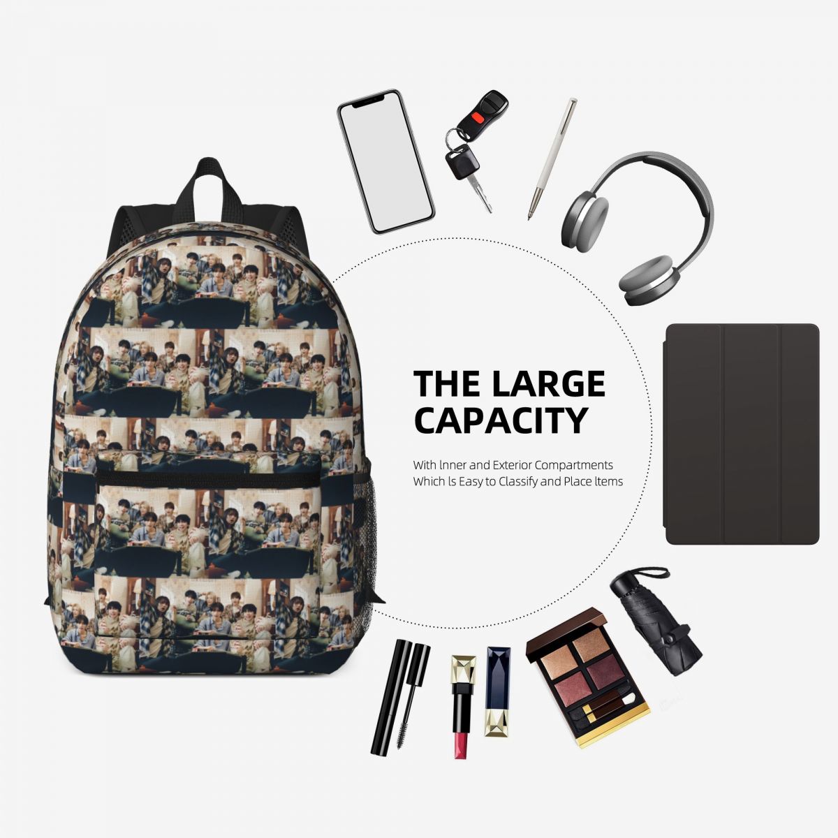Mochila KPOP Boy Next Door Day - Women Bags Next avaliação e preço