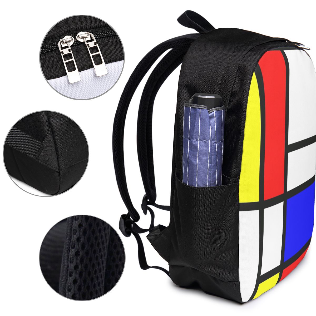 Mochila Piet Mondrian Composit - Women Bags For Laptop avaliação e preço