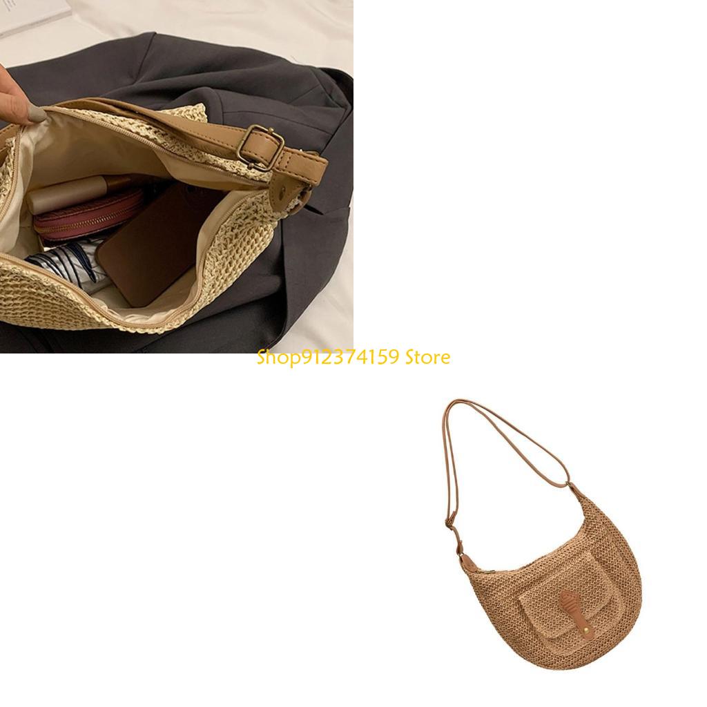 G5ae bolsa praia feminina palh - Woven Straw Bag avaliação e preço