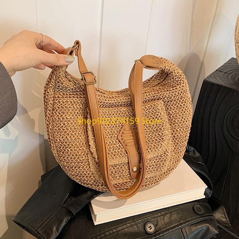 G5ae bolsa praia feminina palh - Woven Straw Bag avaliação e preço
