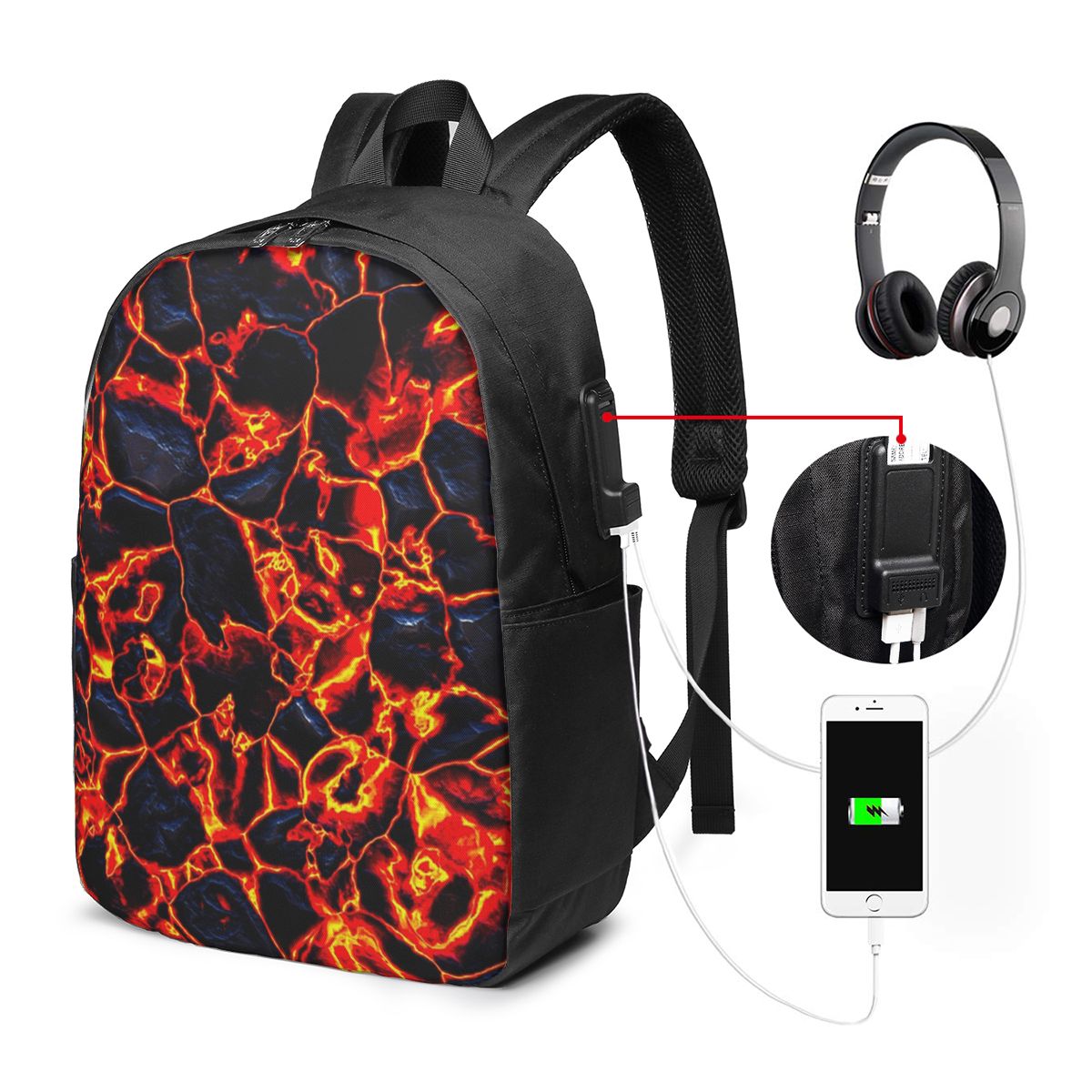 Mochila de Viagem com Estampa  - Women Bags For Laptop avaliação e preço