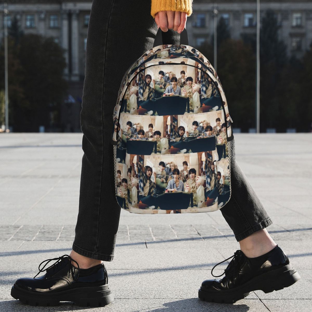 Mochila KPOP Boy Next Door par - Women Bags Next avaliação e preço
