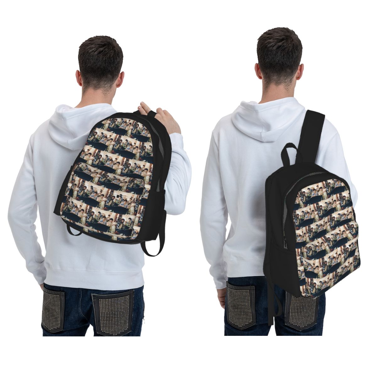 Mochila KPOP Boy Next Door par - Women Bags Next avaliação e preço