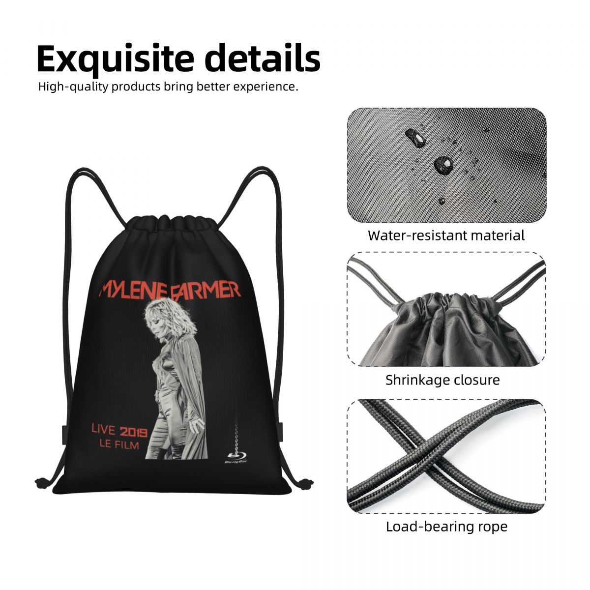 Mochila Mylene Farmer com cord - Women Bags Farmers avaliação e preço