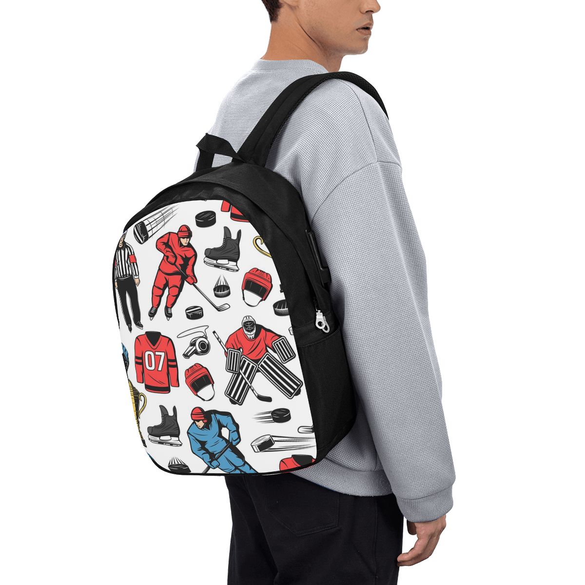 Mochila para jogadores de hóqu - Women Bags For Laptop avaliação e preço
