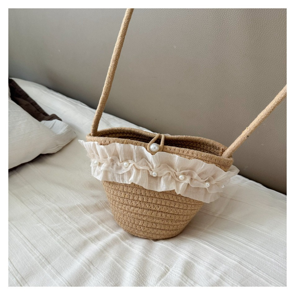 Conjunto de Chapéu de Palha e  - Woven Straw Bag avaliação e preço