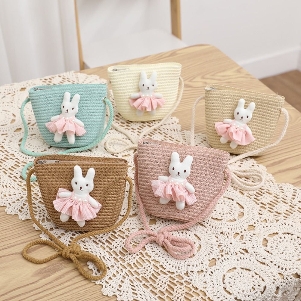 Bolsa Mini de Palha com Desenh - Woven Straw Bag avaliação e preço