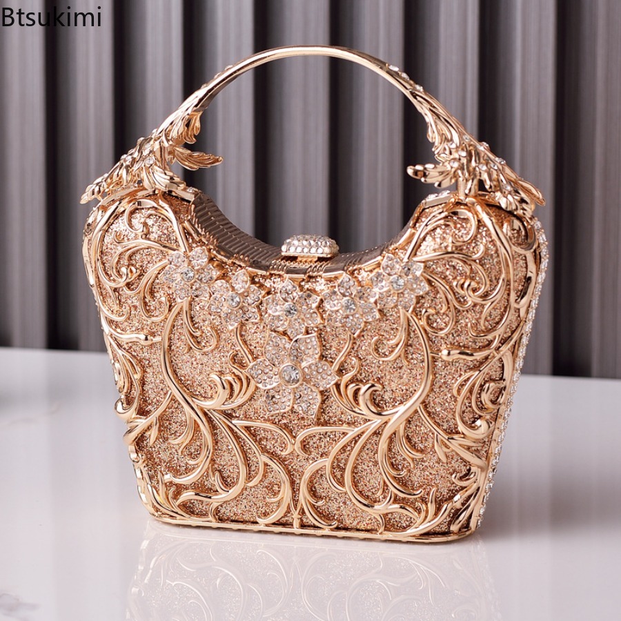 Bolsas de Noite em Metal Vazad - Women'S Evening Bags avaliação e preço