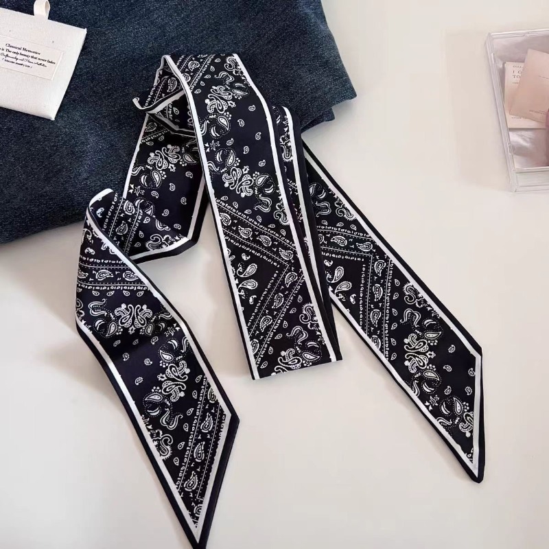 Lenço Longo Paisley Dupla Face - Women Bags White avaliação e preço
