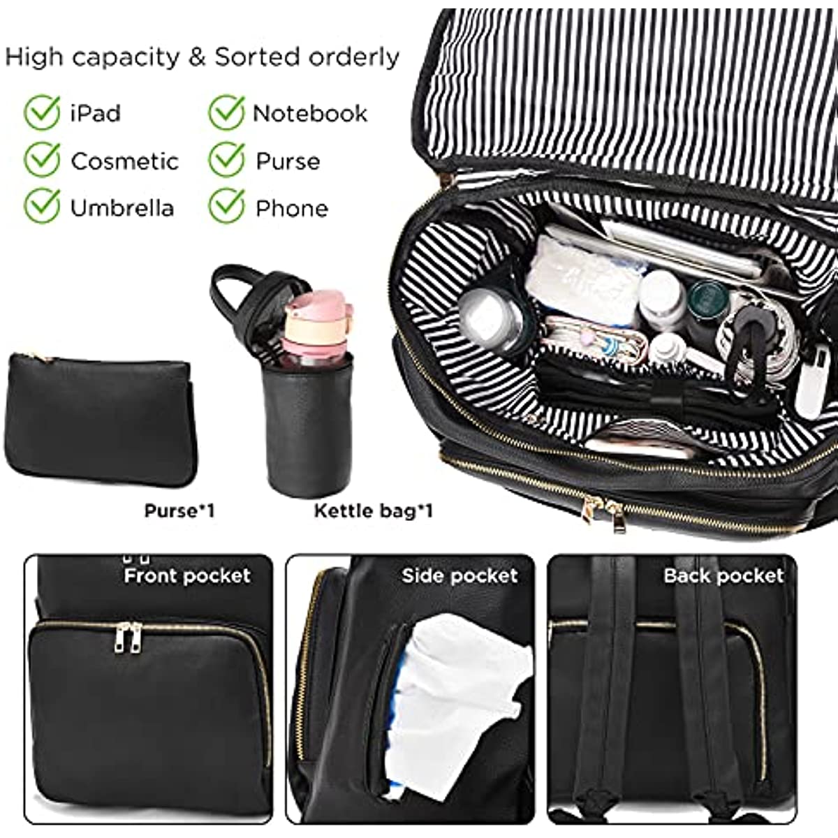 Bolsa de fraldas mochila de co - Women Bags Medium Size avaliação e preço