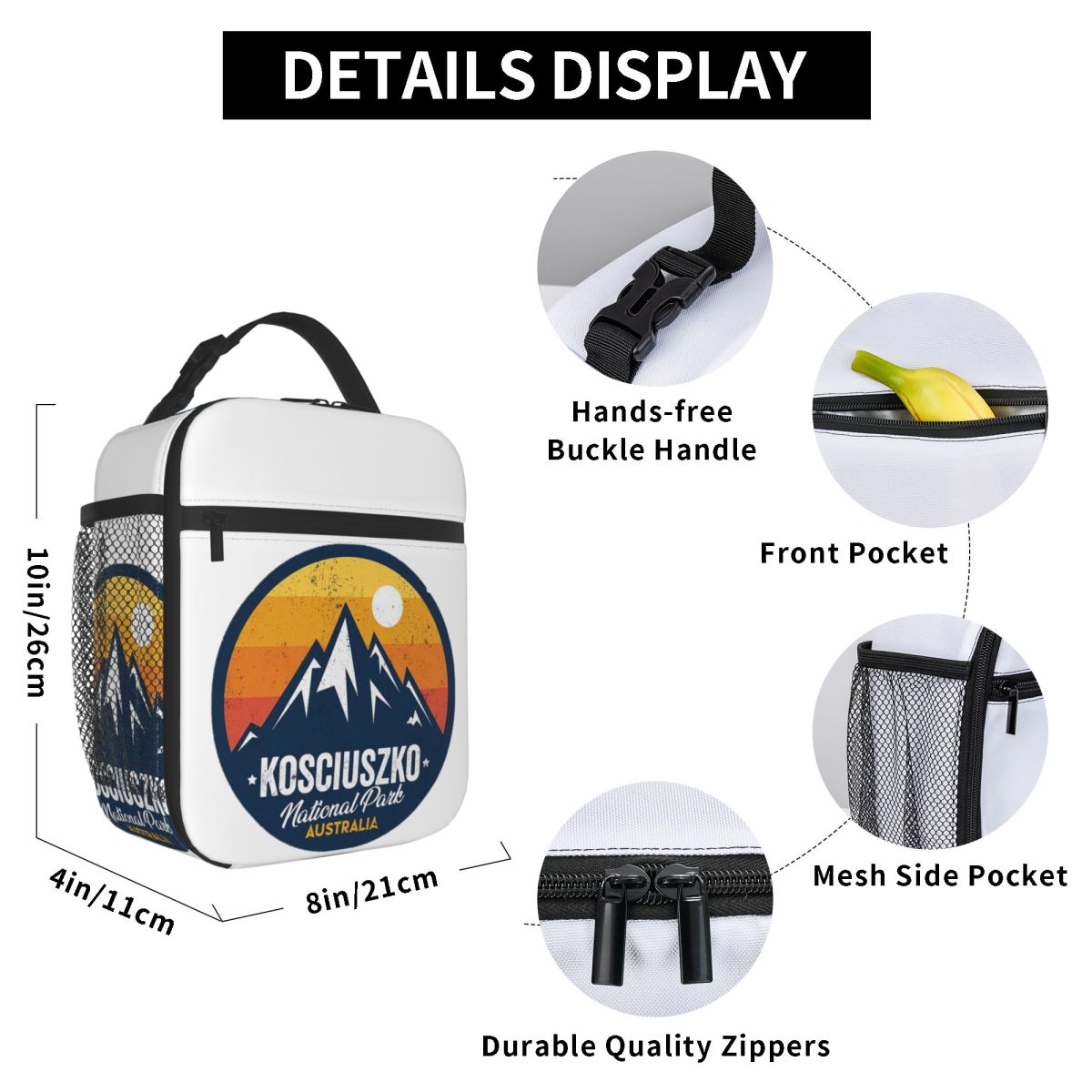 Bolsa térmica para almoço do P - Women Bags Australia avaliação e preço