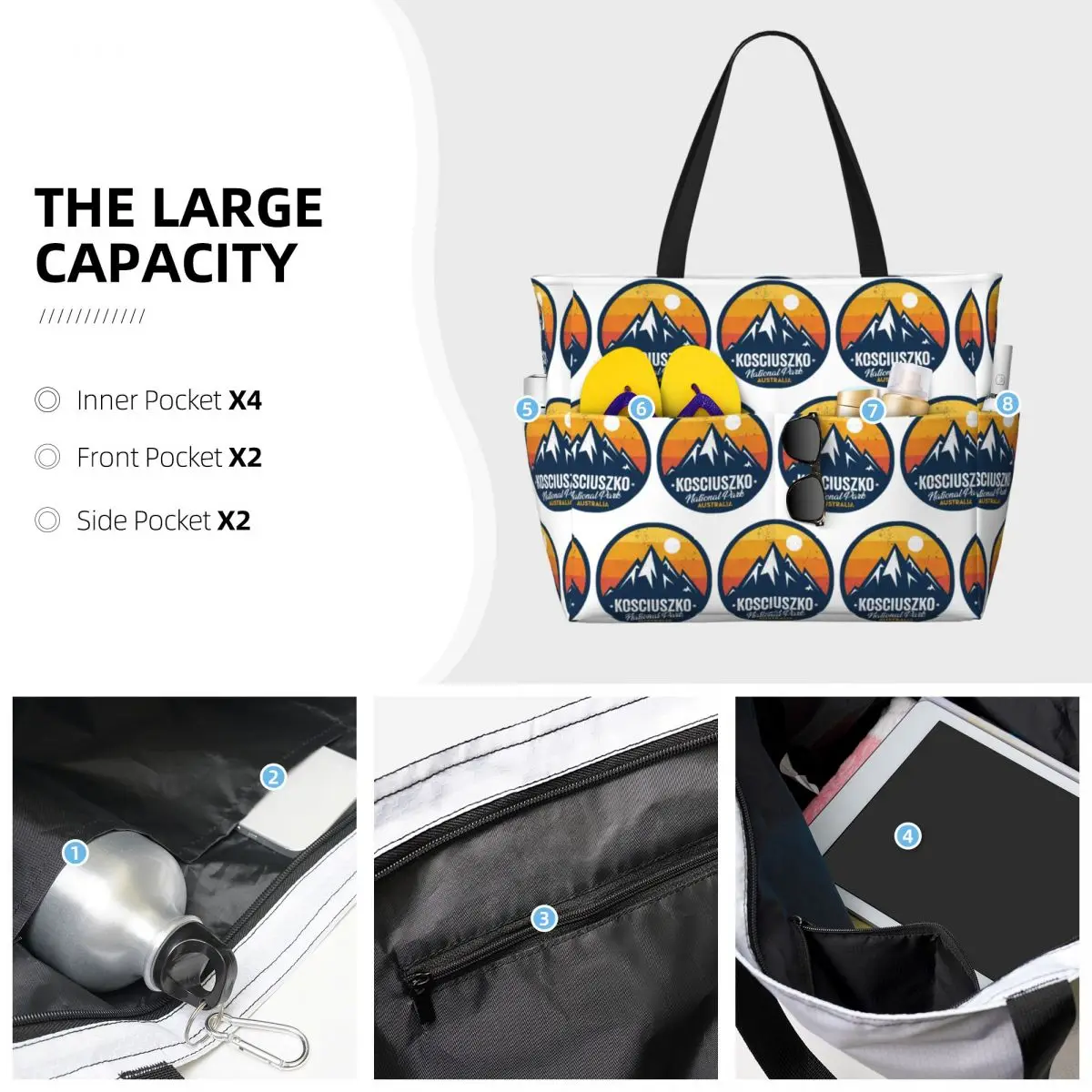 Bolsa de praia do Parque Nacio - Women Bags Australia avaliação e preço