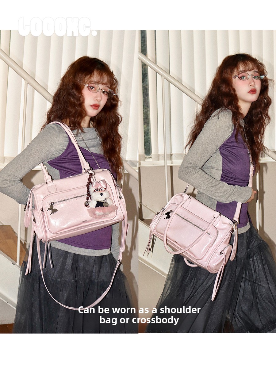 Bolsa de Motocicleta Rosa Gran - Women'S Young Bags avaliação e preço