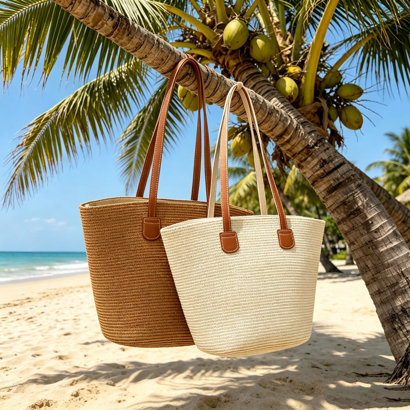 CLAREGQI Bolsa de Palha Femini - Woven Straw Bag avaliação e preço