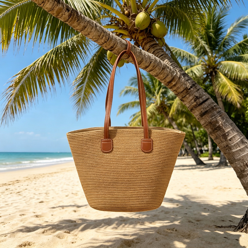 CLAREGQI Bolsa de Palha Femini - Woven Straw Bag avaliação e preço