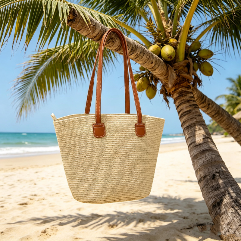 CLAREGQI Bolsa de Palha Femini - Woven Straw Bag avaliação e preço