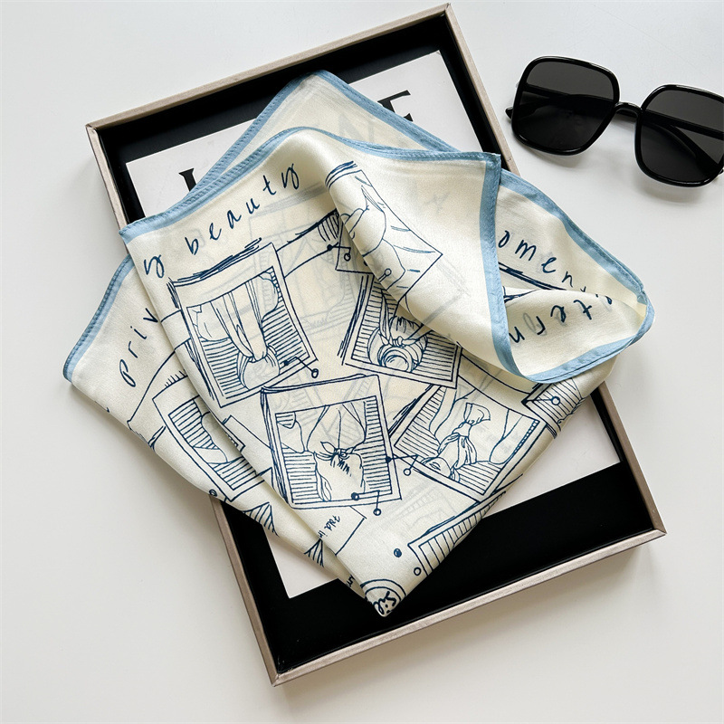 Lenço Pequeno Quadrado de Ceti - Women Bags White avaliação e preço