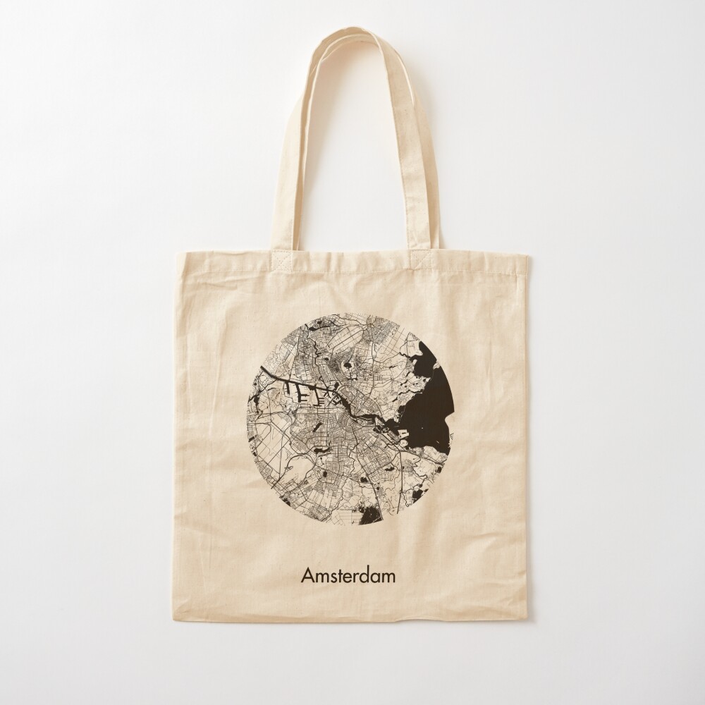 Mapa minimalista da cidade de  - Women Bags Netherlands avaliação e preço