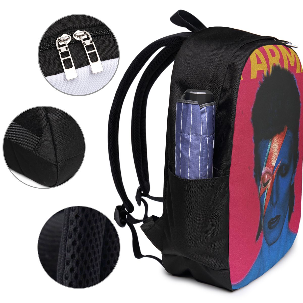 Mochila Davids Bowied para via - Women Bags For Laptop avaliação e preço