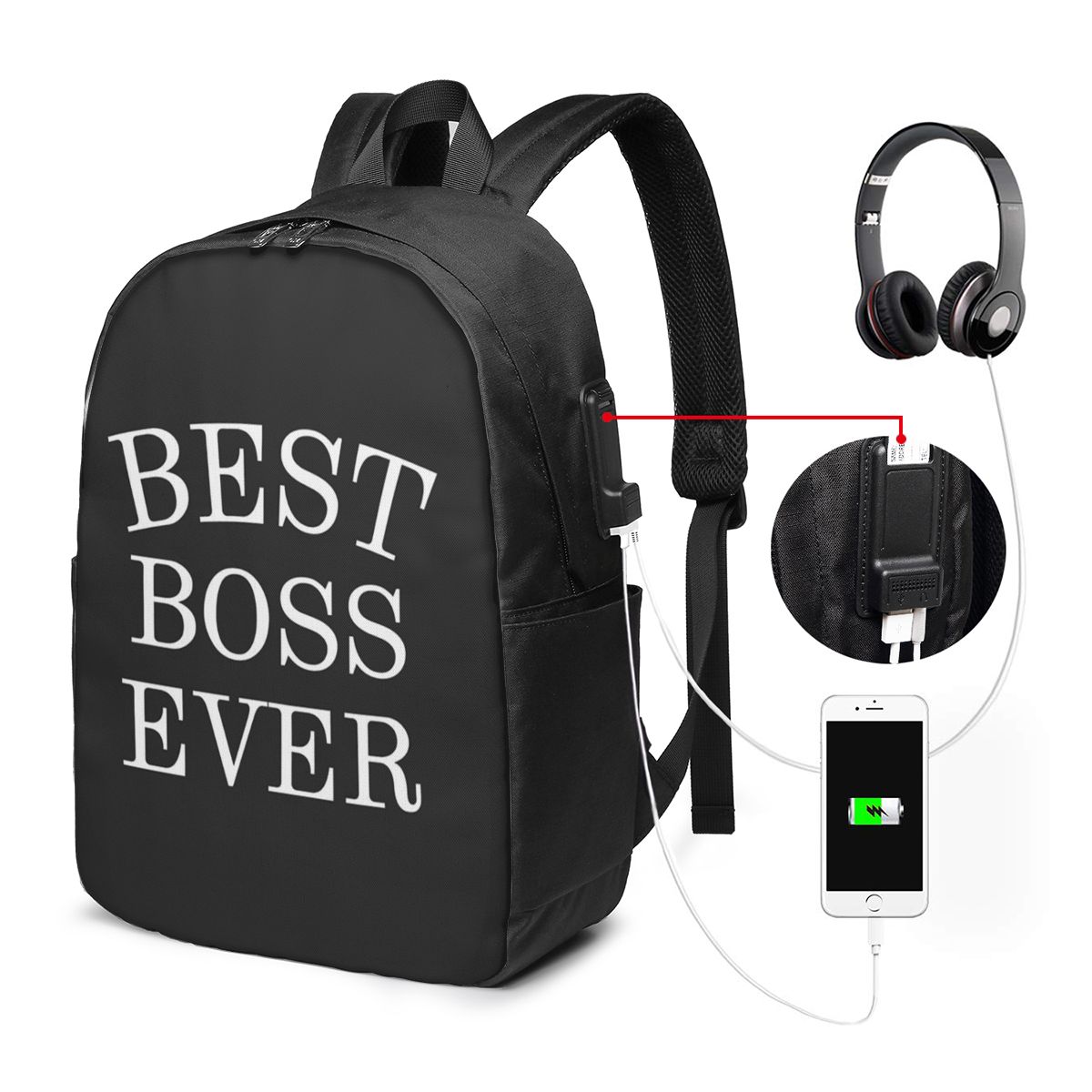 Mochila Lady Best Boss Ever pa - Women Bags For Laptop avaliação e preço