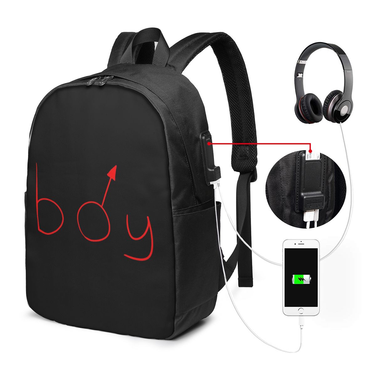 Boymoder mochila com chapéu e  - Women Bags For Laptop avaliação e preço