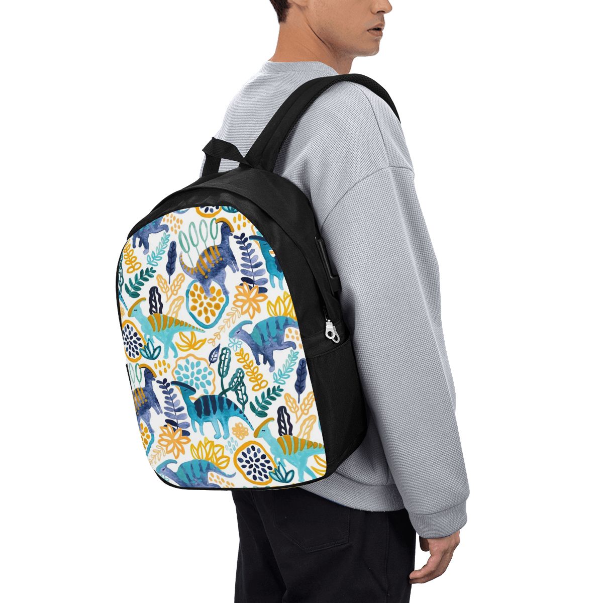Mochila Gouache Parasaurolophu - Women Bags For Laptop avaliação e preço