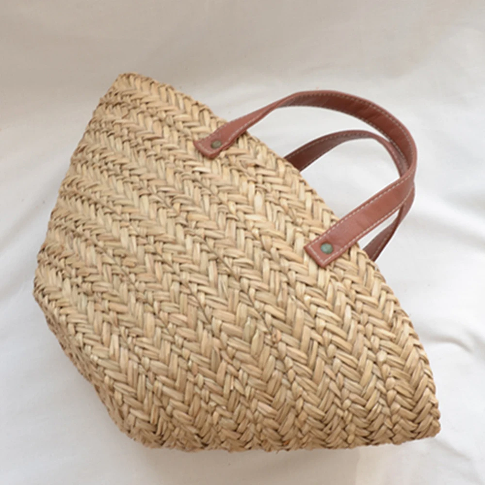 Boêmio palha rattan sacos para - Woven Straw Bag avaliação e preço