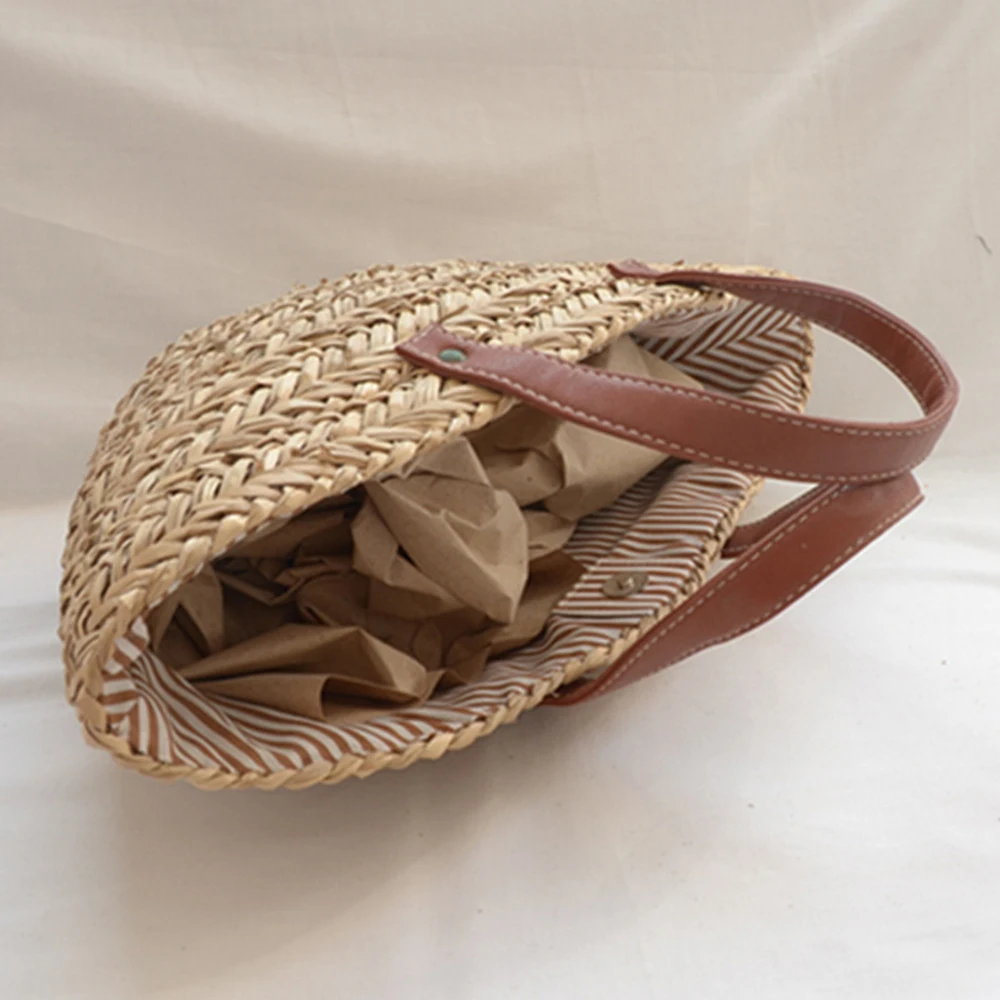 Boêmio palha rattan sacos para - Woven Straw Bag avaliação e preço
