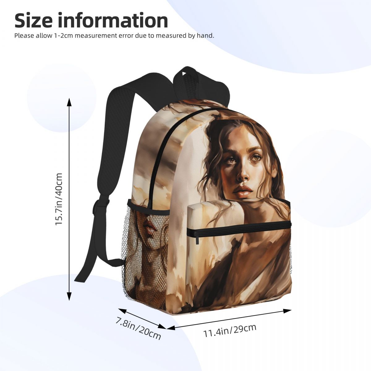 Menina ao lado pintura em aqua - Women Bags Next avaliação e preço