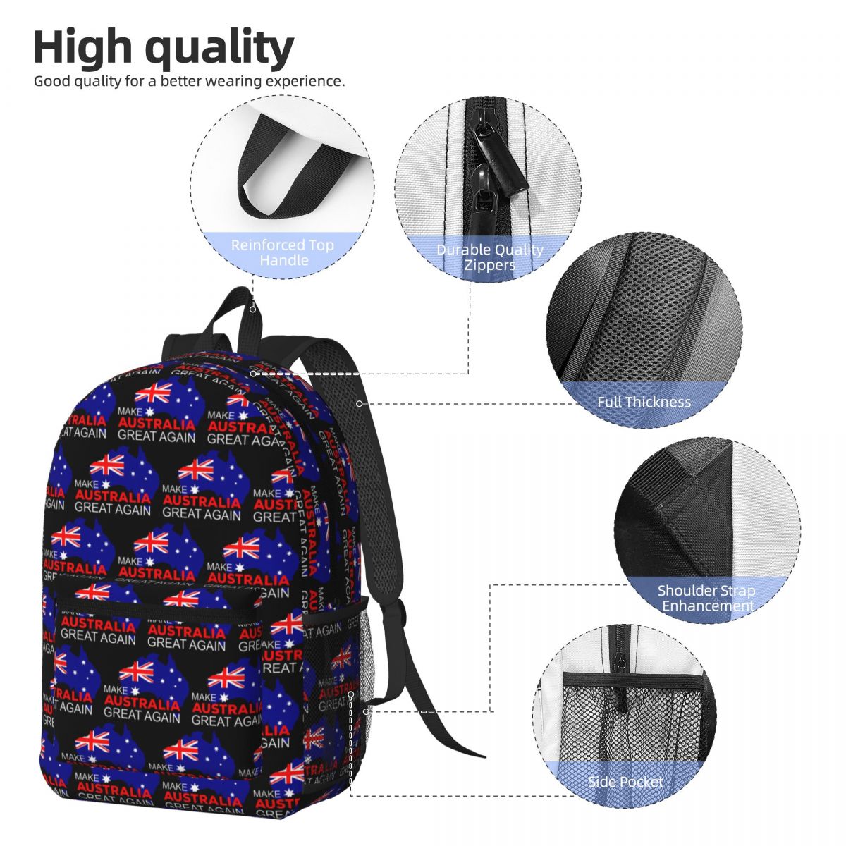 Mochila Make Australia Great A - Women Bags Australia avaliação e preço