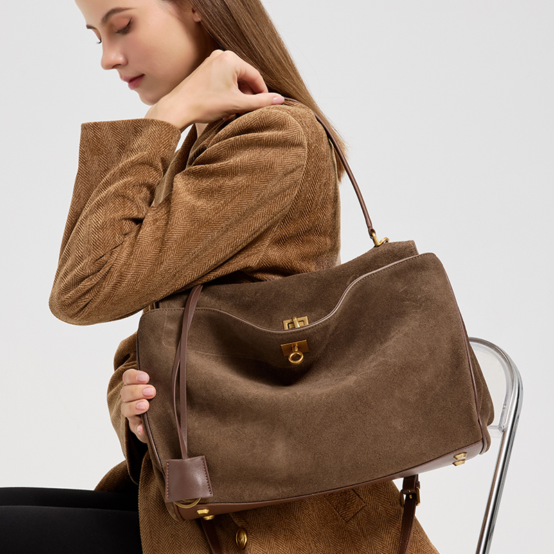Bolsa feminina de couro genuín - Women Hand Bags For Office avaliação e preço